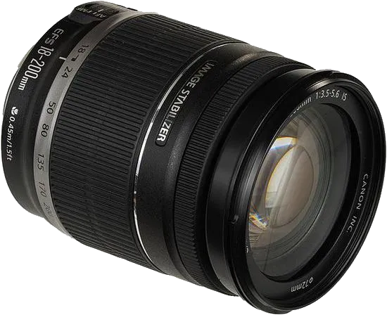 объектива Canon EF-S 18-200 f/3.5-5.6 IS