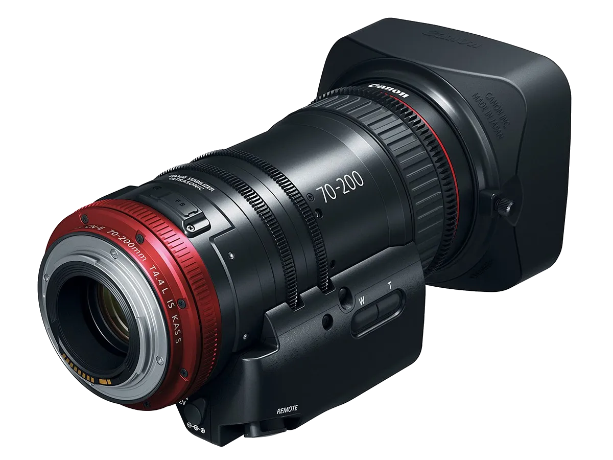 объектива Canon CN-E COMPACT-SERVO 70-200 mm T4.4 L IS KAS S