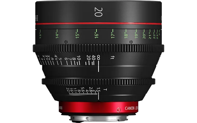 объектива Canon CN-E20mm T1.5 L F