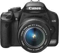фотоаппарата Canon EOS 450D